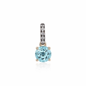Rachel Reid 14k Mini Aquamarine Charm