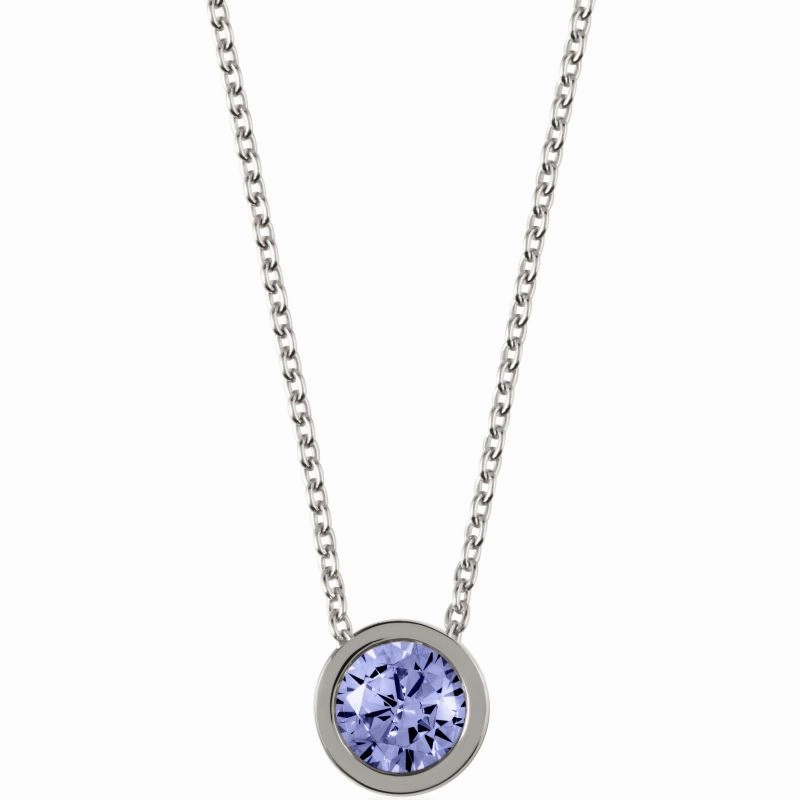 Radley Fountain Road Blue Stone Silver Ladies Necklace RYJ2027