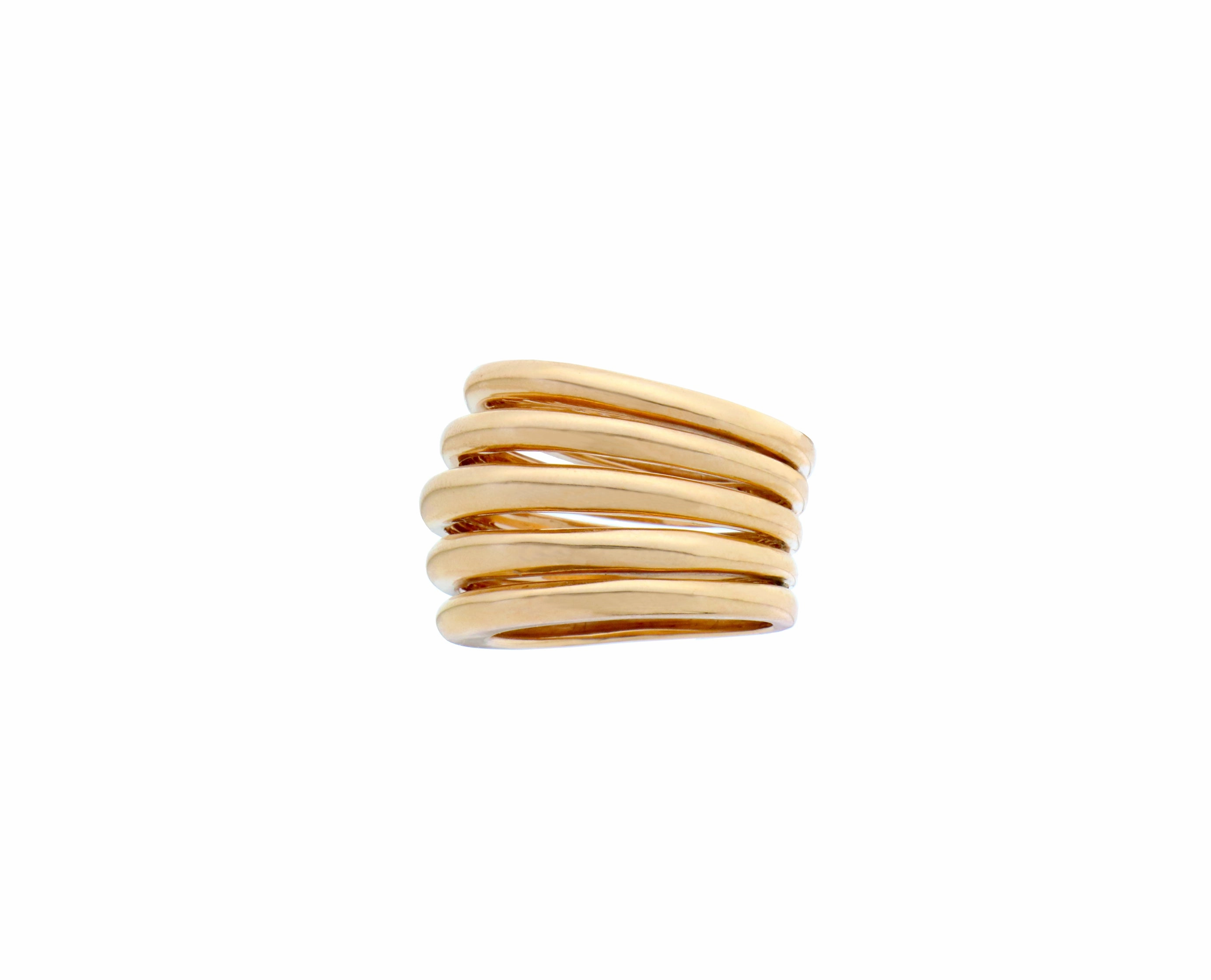 Rose gold ring