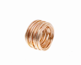 Rose gold ring