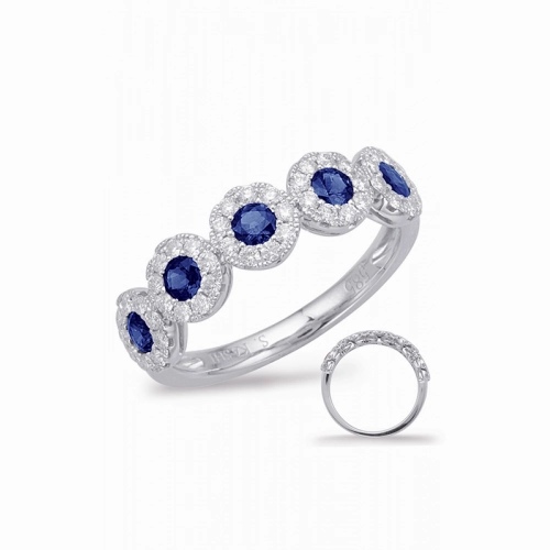 S Kashi & Sons Color Fashion Ring C5816-SWG