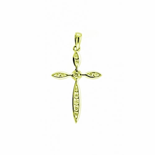 S Kashi & Sons Crosses Necklace P2202YG
