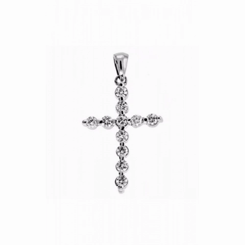 S Kashi & Sons Crosses Necklace P2630WG