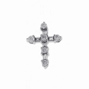 S Kashi & Sons Crosses Necklace P2952WG