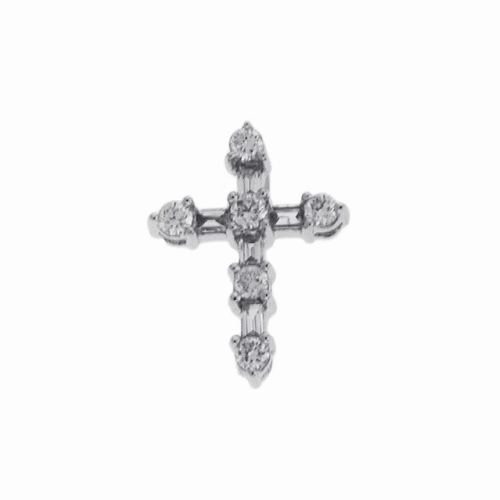 S Kashi & Sons Crosses Necklace P2952WG