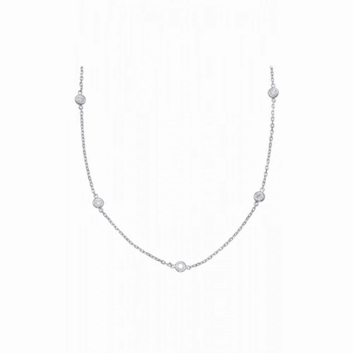 S Kashi & Sons Diamond By The Yard Necklace  N1077-2.7MWG