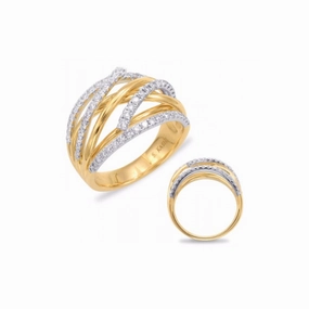 S Kashi & Sons Diamond Fashion Ring D4383YW