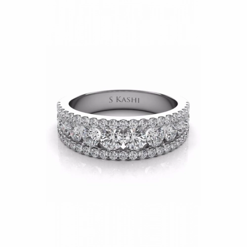 S Kashi & Sons Diamond Fashion Ring EN7008-BWG
