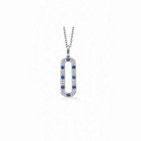 S. Kashi & Sons Sapphire Necklace N1316-SWG