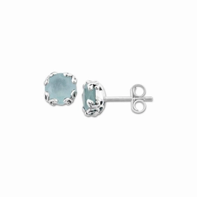 Samuel B. Aquamarine Stud Earrings