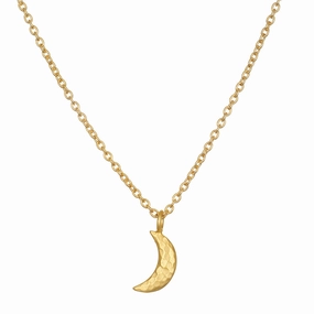 Satya Bestow Light Crescent Moon Necklace
