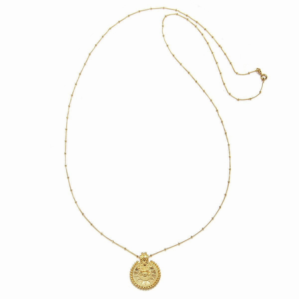 Satya Gold Mandala Necklace