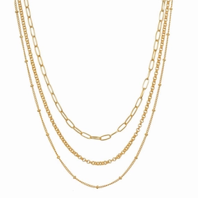 Satya Layered Beauty Multiple Chain Necklace
