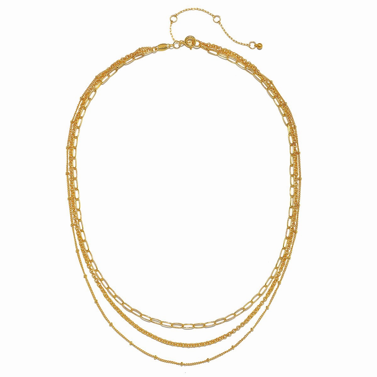 Satya Layered Beauty Multiple Chain Necklace