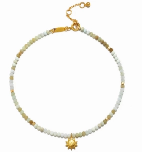 Satya New Dawn Peruvian Opal Anklet
