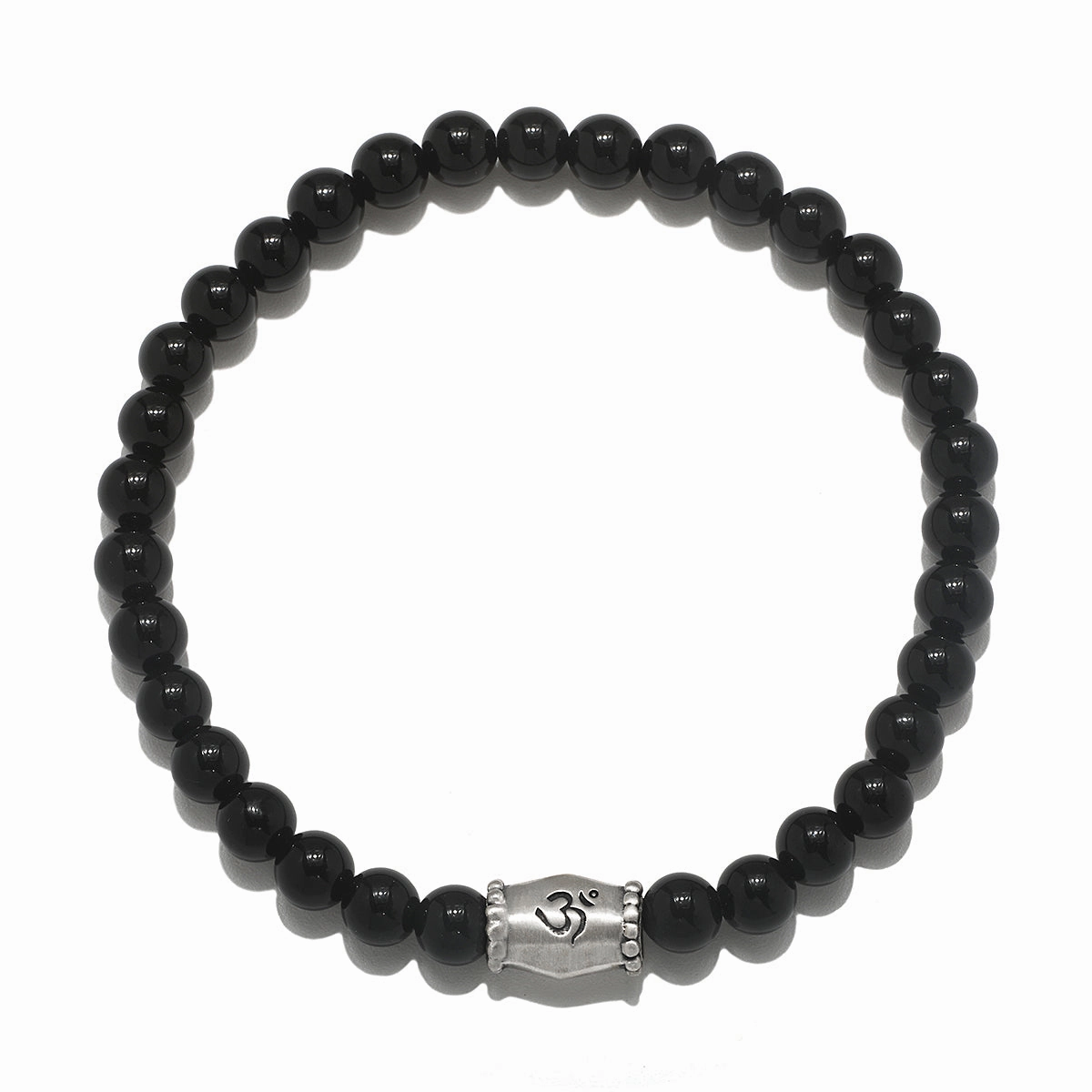 Satya "Extended Journey" Mens Black Onyx Bracelet