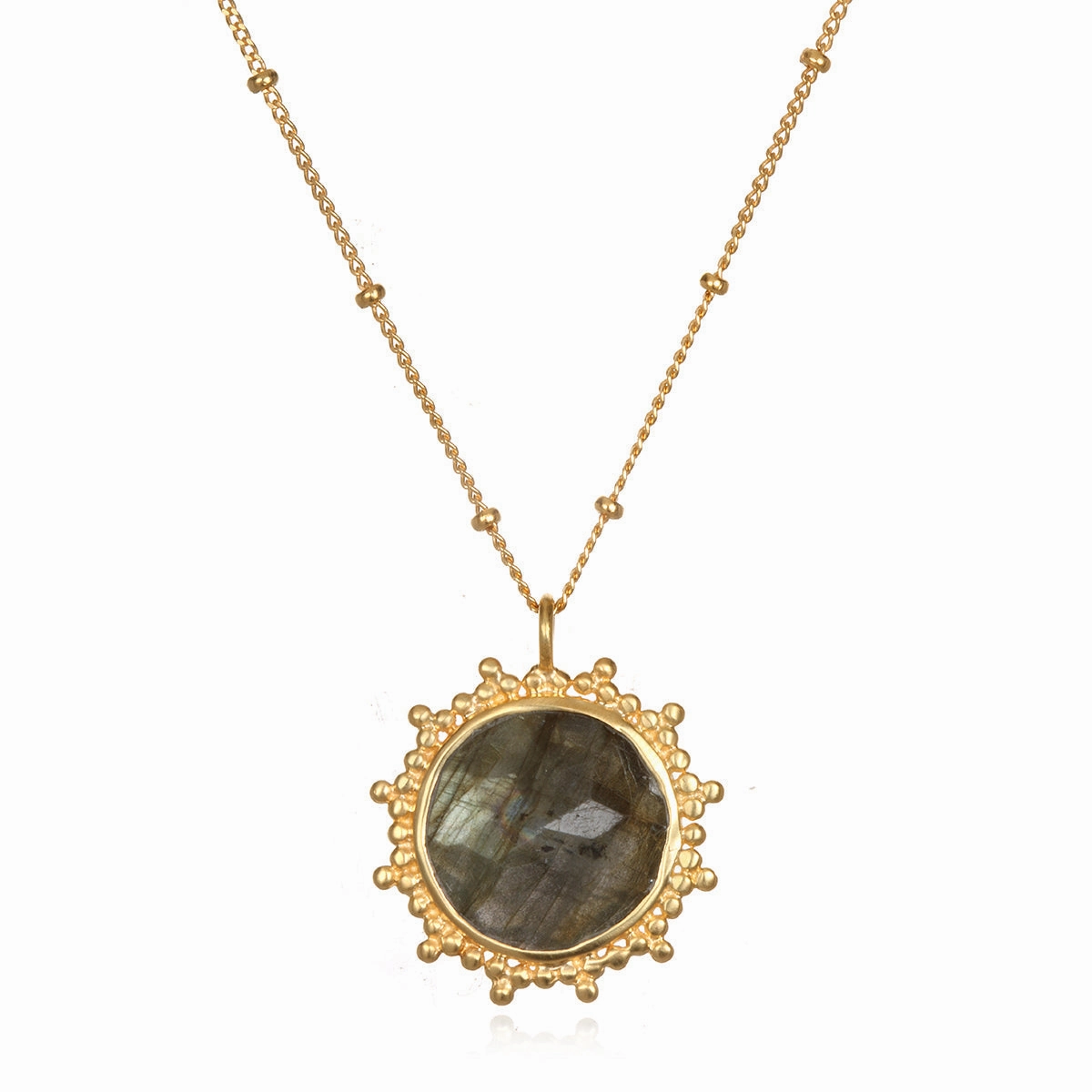 Satya "Pursue Your Truth" Labradorite Necklace