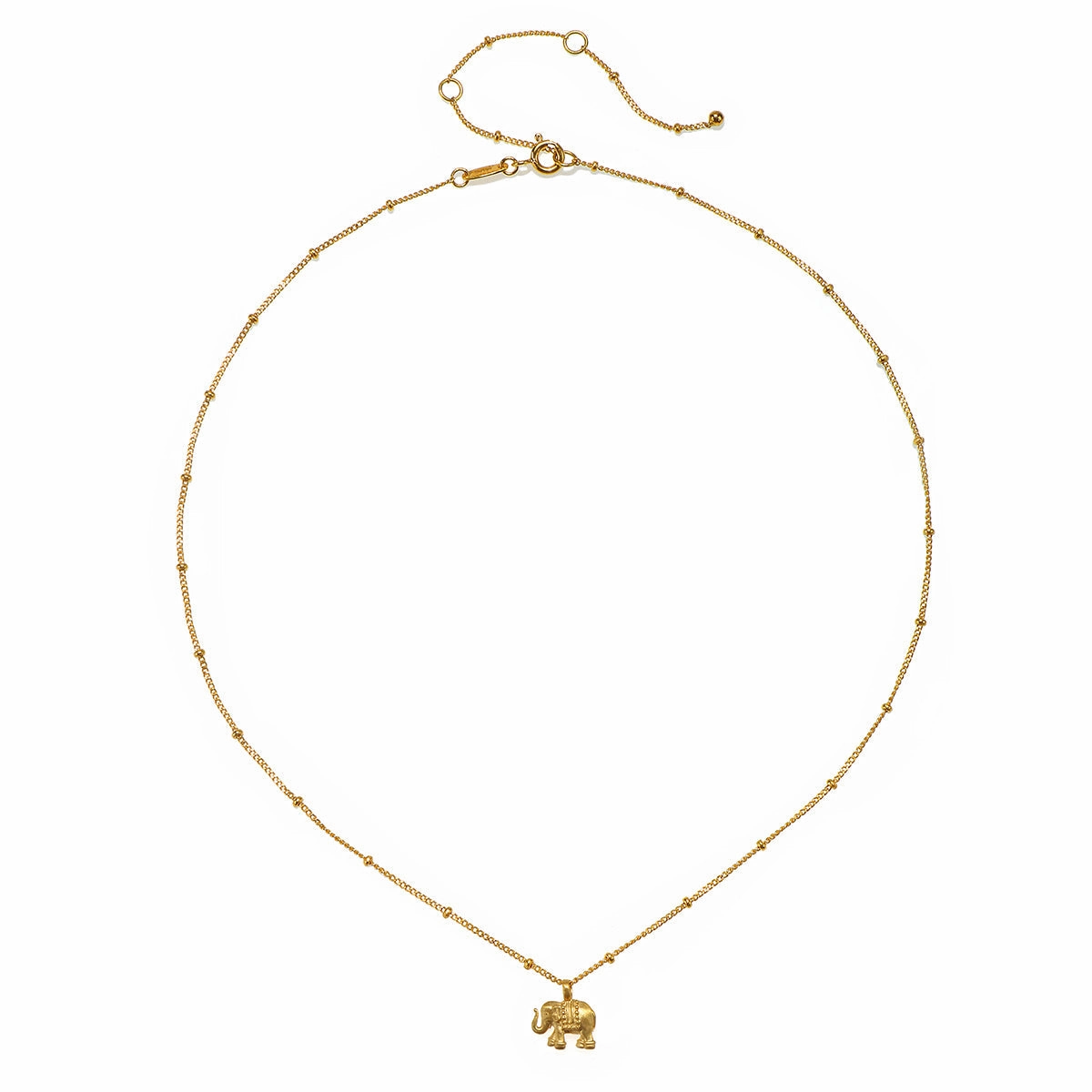 Satya Stand in Strength Elephant Necklace