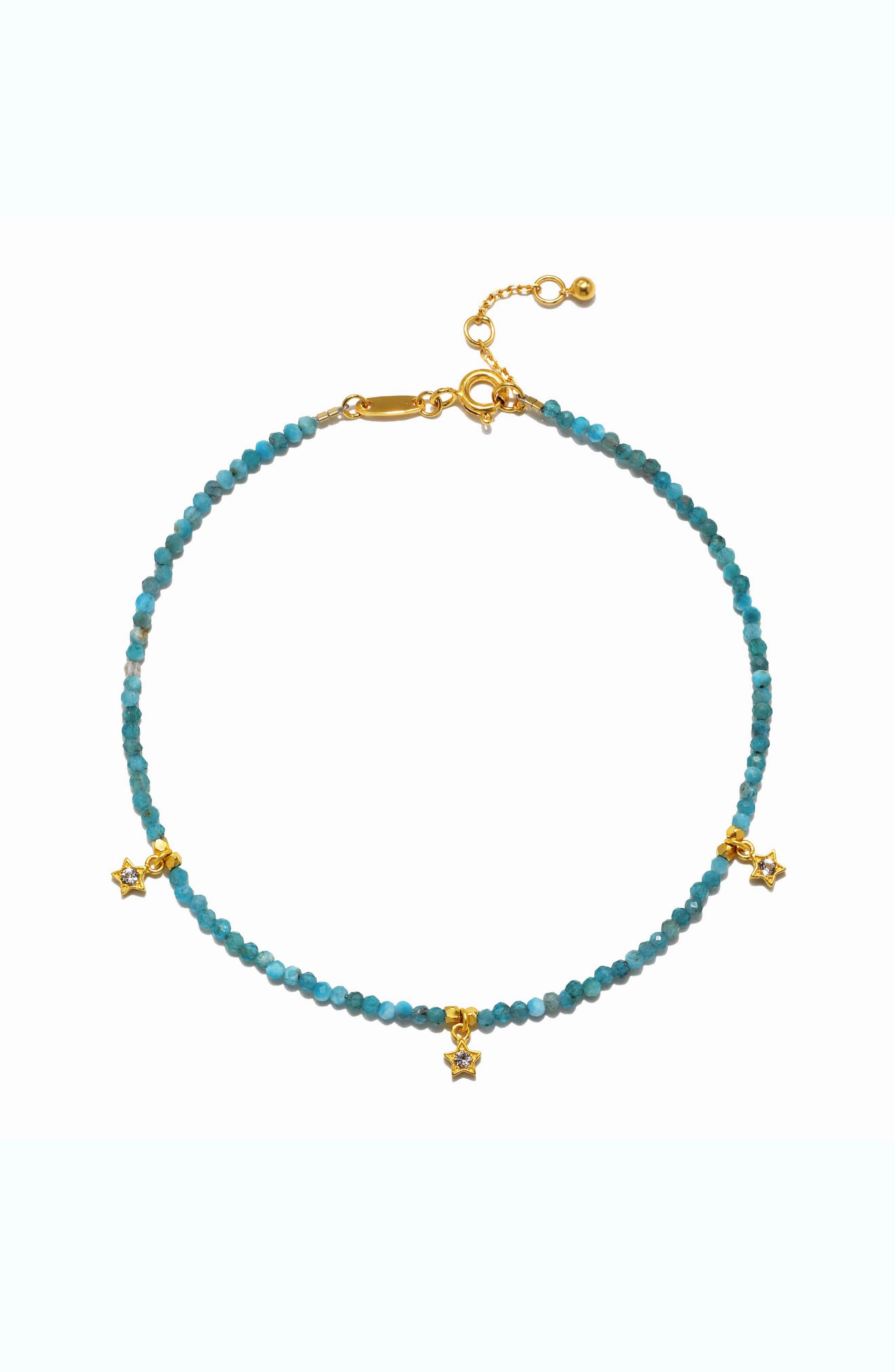 Satya Walk Confidently Blue Opal Anklet