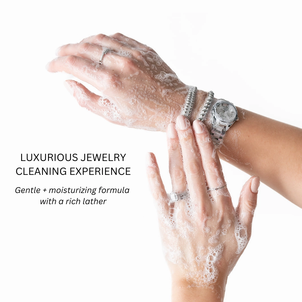 Shinery Radiance Wash Luxury Jewelry Cleaner and Brush Duo