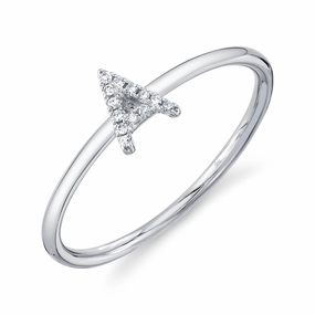 Shy Creation 0.04Ct Diamond Ring - Initial A SC55005347-A