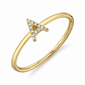Shy Creation 0.04Ct Diamond Ring - Initial A SC55005348-A