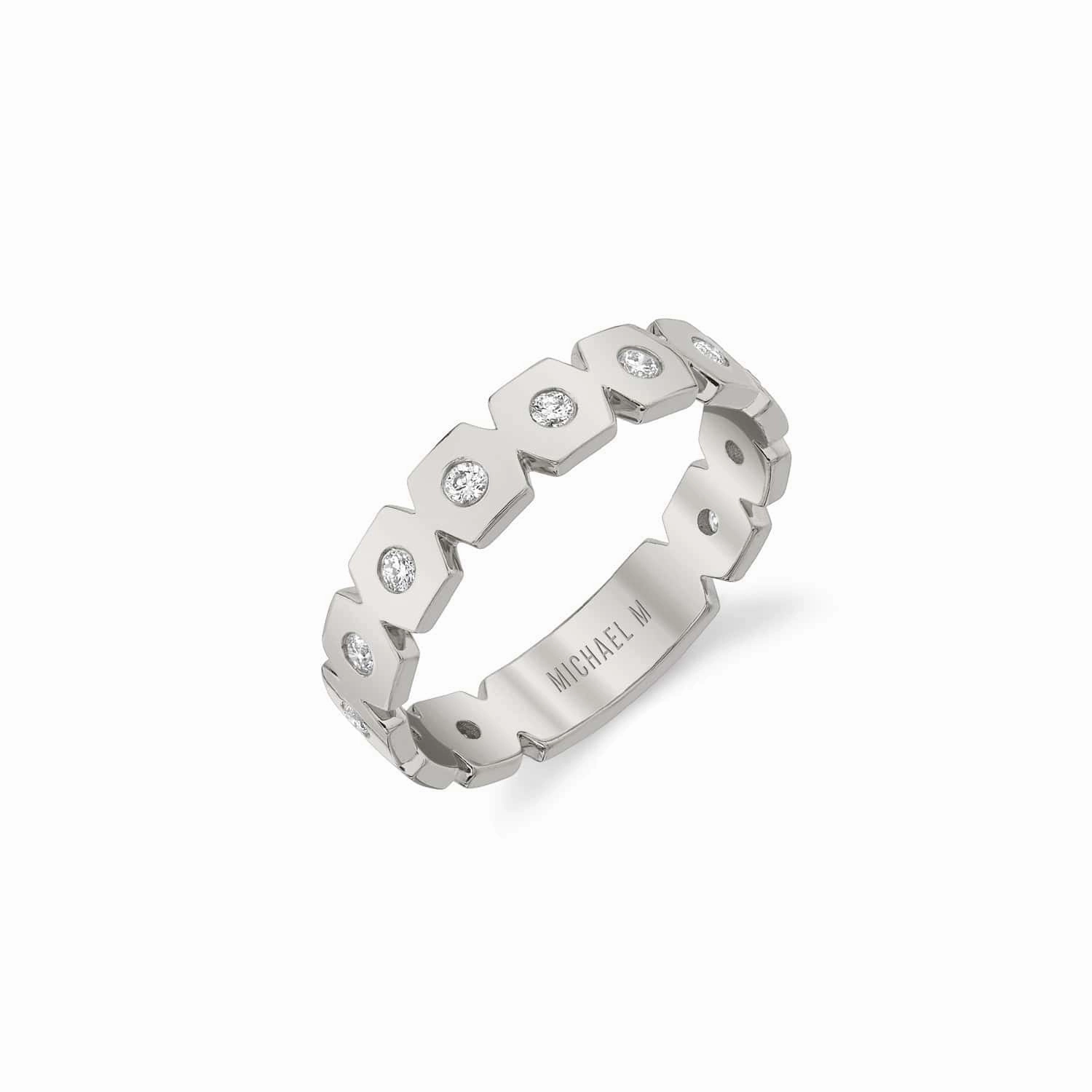 Signature Bezel Infinity Band B439