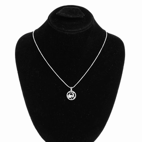 SILVER PENDENT J42920