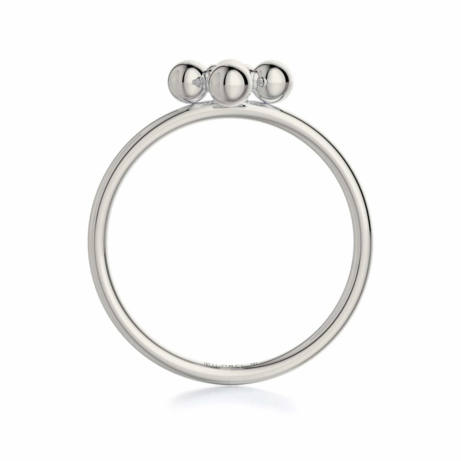 Single Diamond Cross Ring F329-YG4