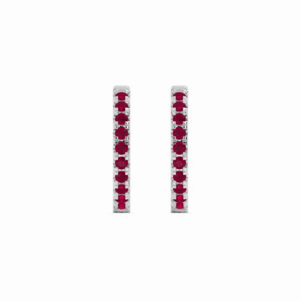Smyth Jewelers 14k Gold Birthstone Hoop Earrings
