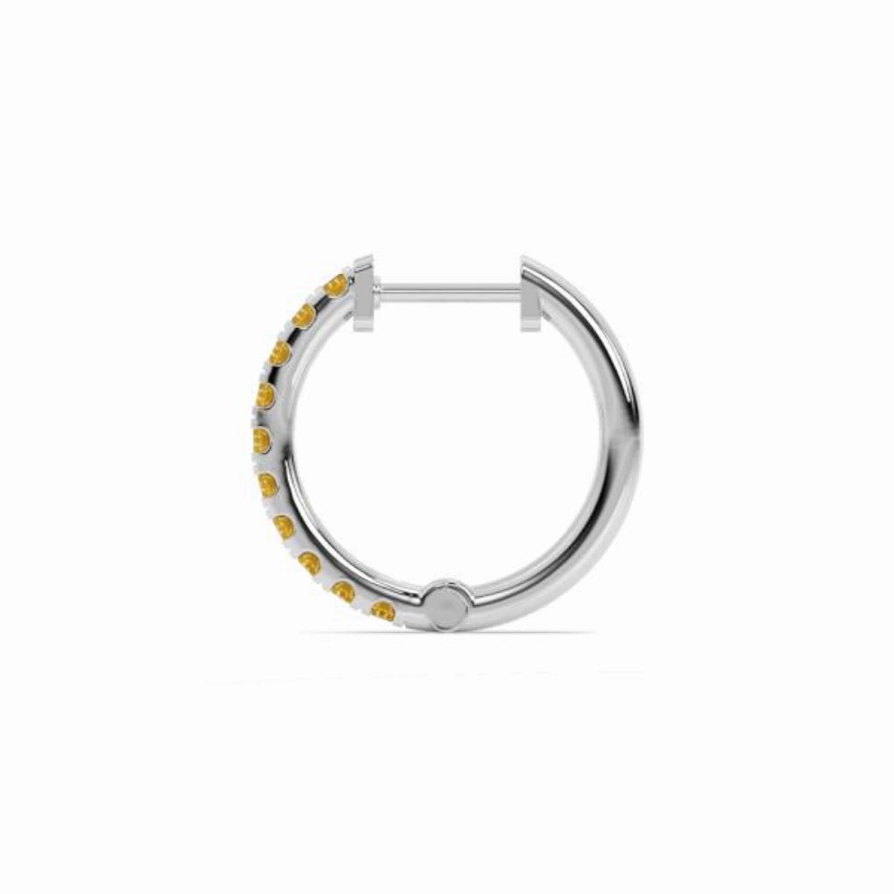 Smyth Jewelers 14k Gold Birthstone Hoop Earrings
