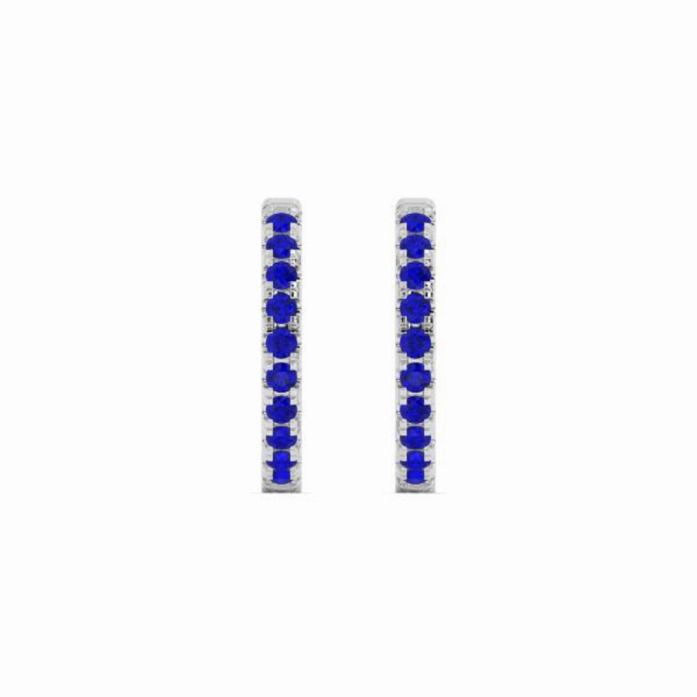 Smyth Jewelers 14k Gold Birthstone Hoop Earrings