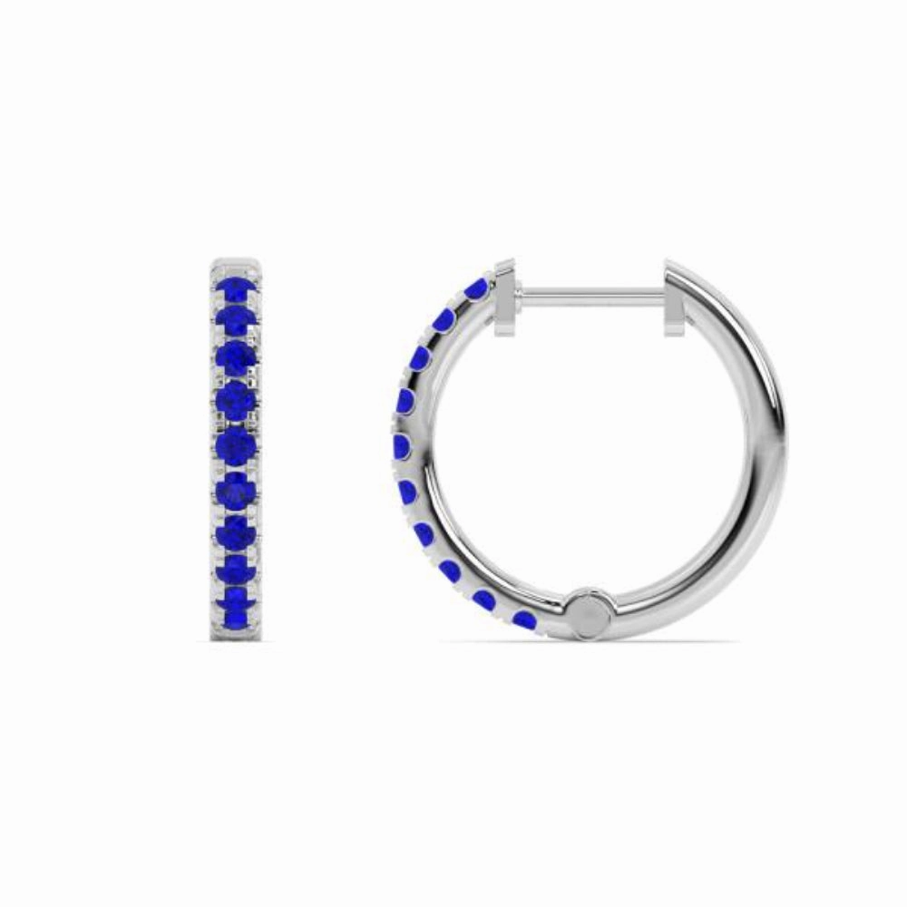 Smyth Jewelers 14k Gold Birthstone Hoop Earrings