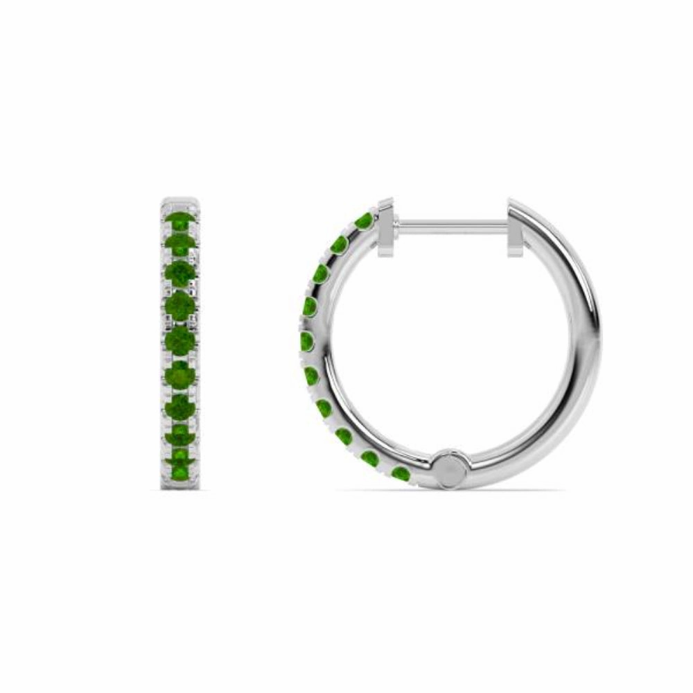 Smyth Jewelers 14k Gold Birthstone Hoop Earrings