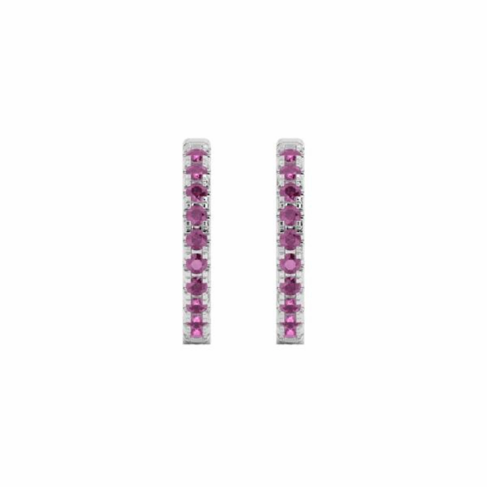 Smyth Jewelers 14k Gold Birthstone Hoop Earrings