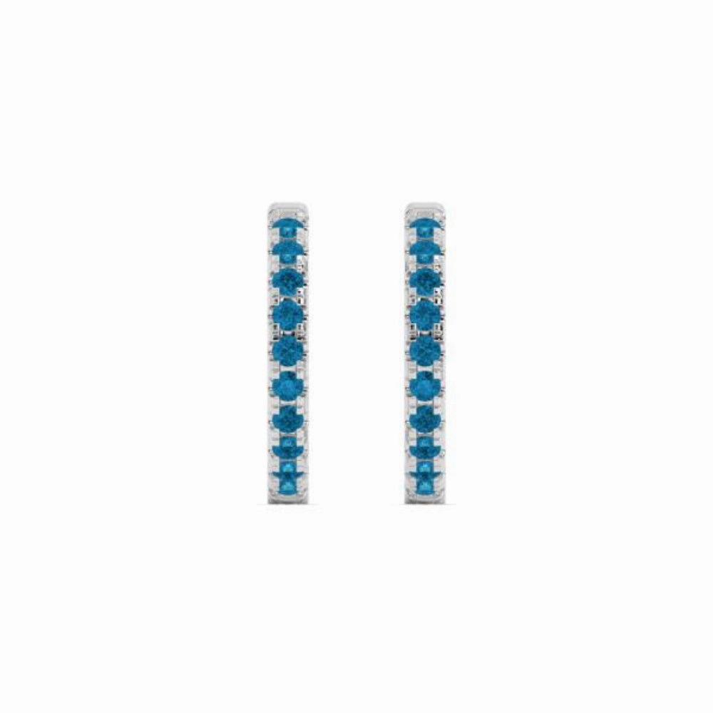 Smyth Jewelers 14k Gold Birthstone Hoop Earrings