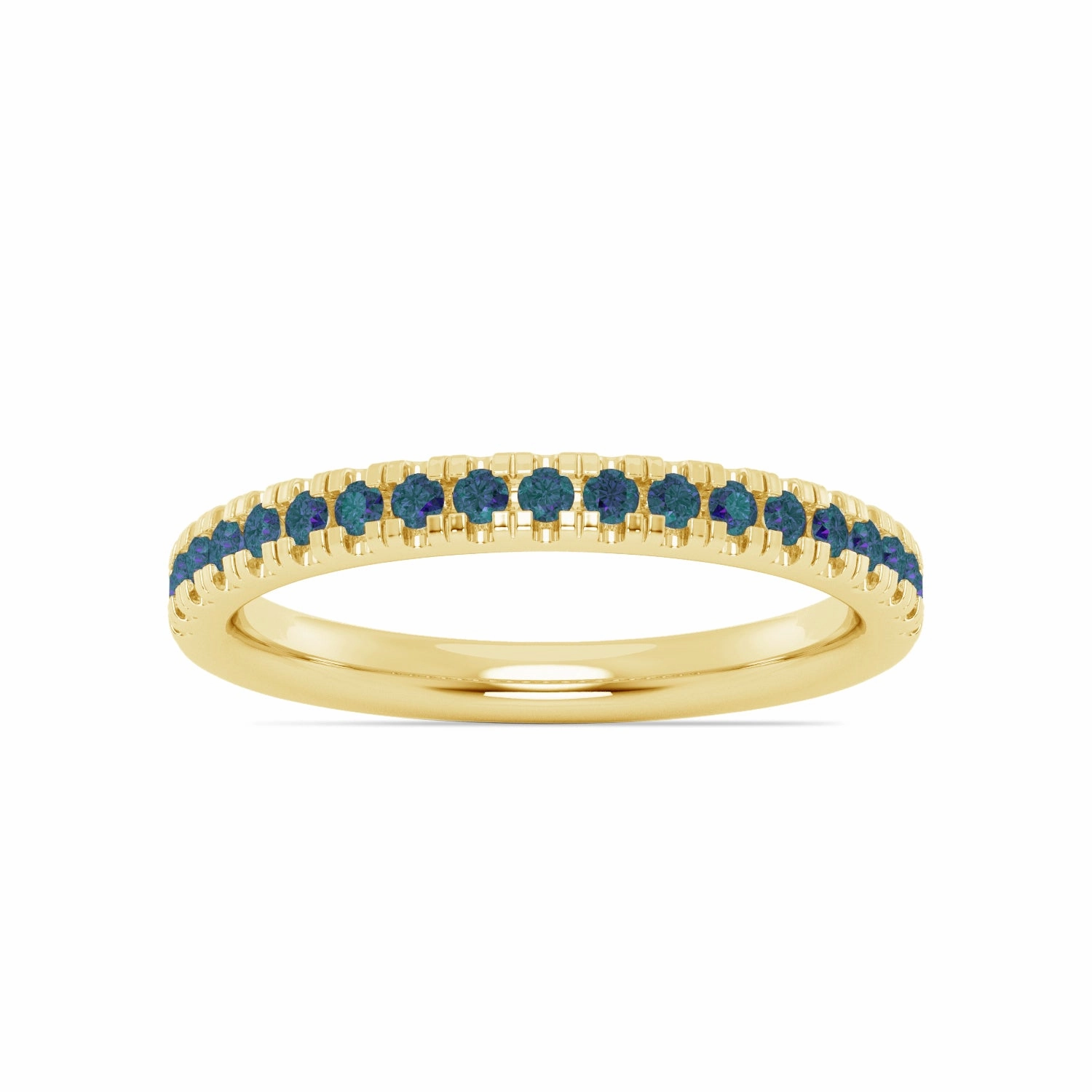 Smyth Jewelers Stackable Pav Alexandrite Ring