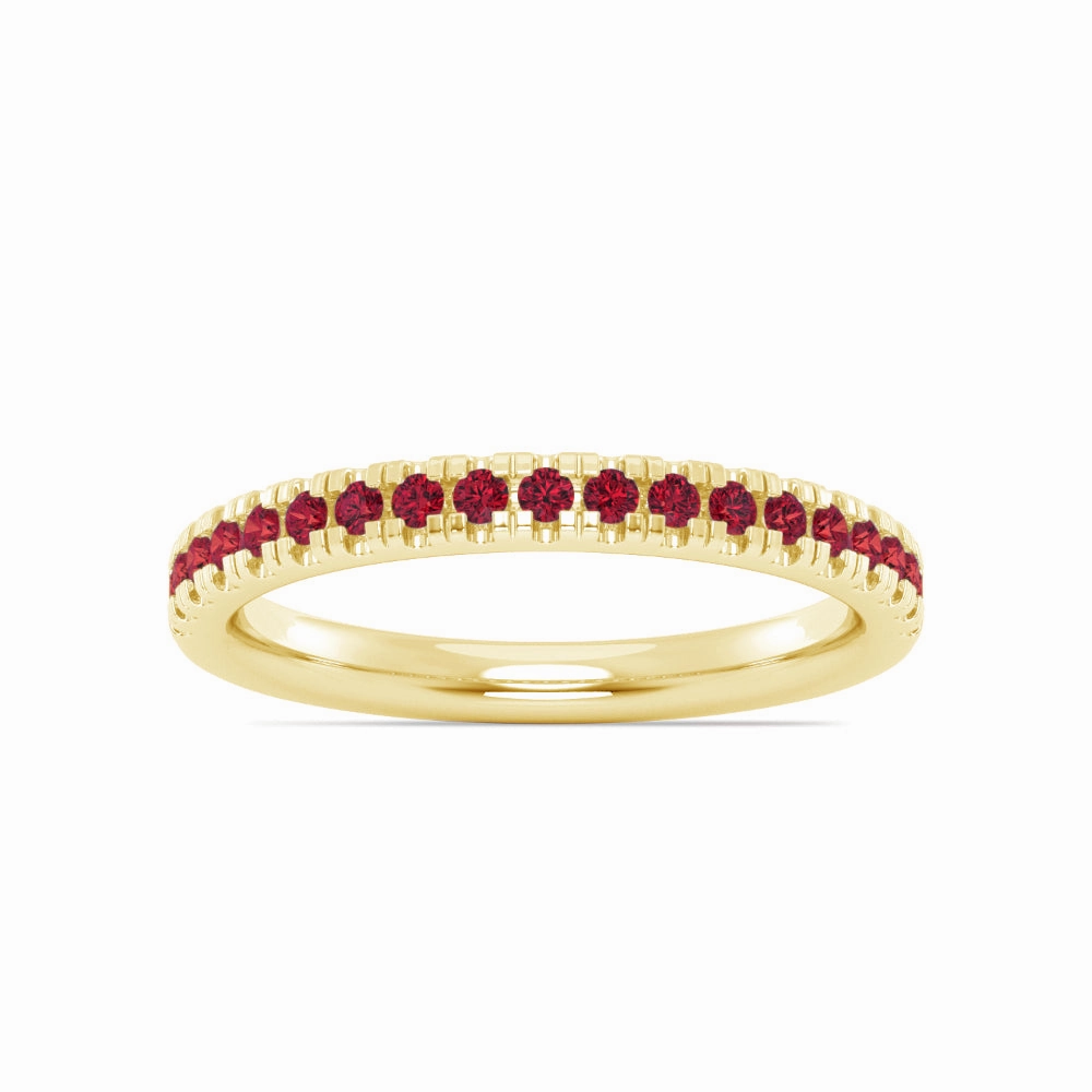 Smyth Jewelers Stackable Pav Gemstone Ring