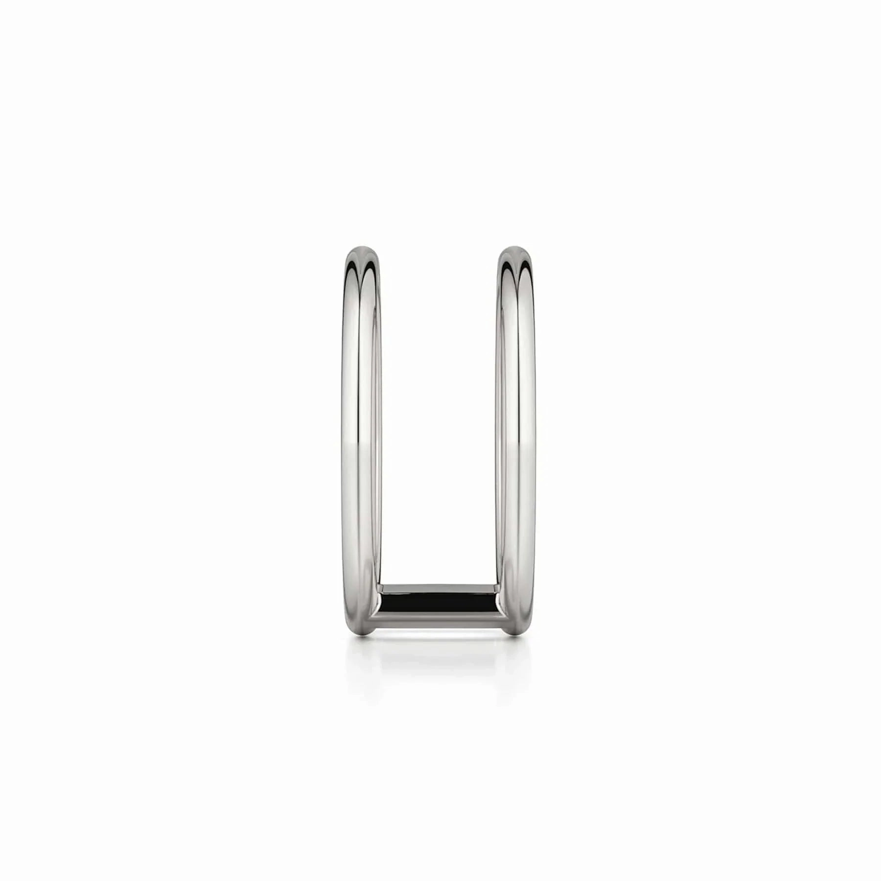 Solid Double Band Ring F328-YG4