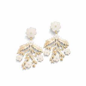 Spartina Delphinium Earrings - Cream