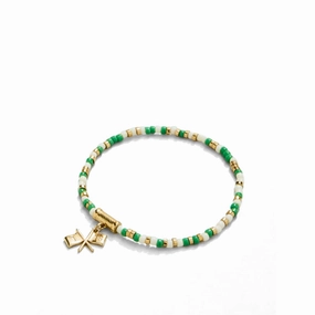 Spartina Golf Flags Stretch Bracelet - Greenbriar