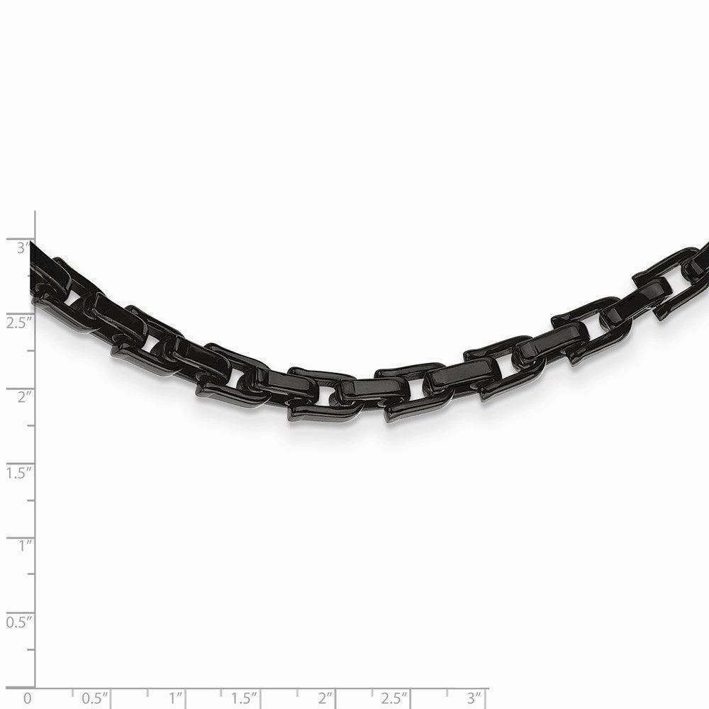 Stainless Steel Black IP-plated Necklace