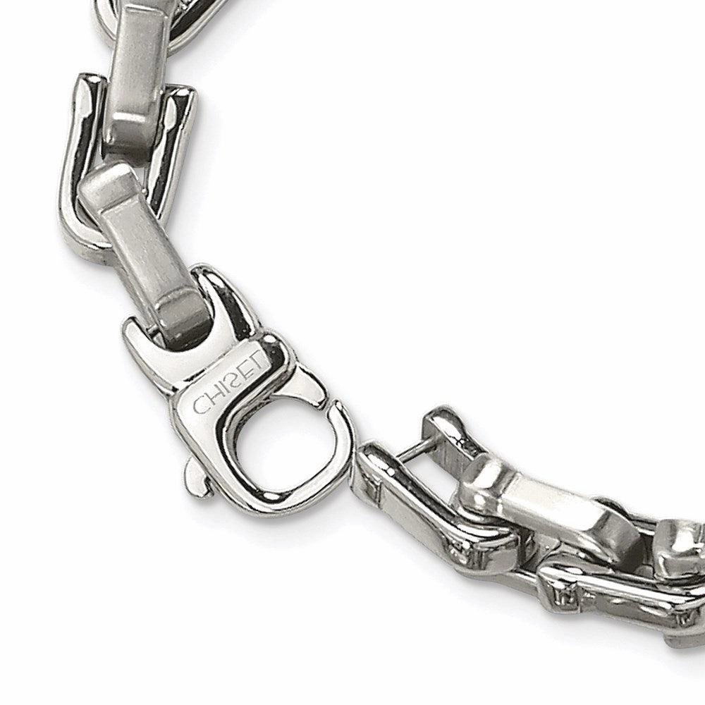 Stainless Steel Brushed and Polished 24in Necklace