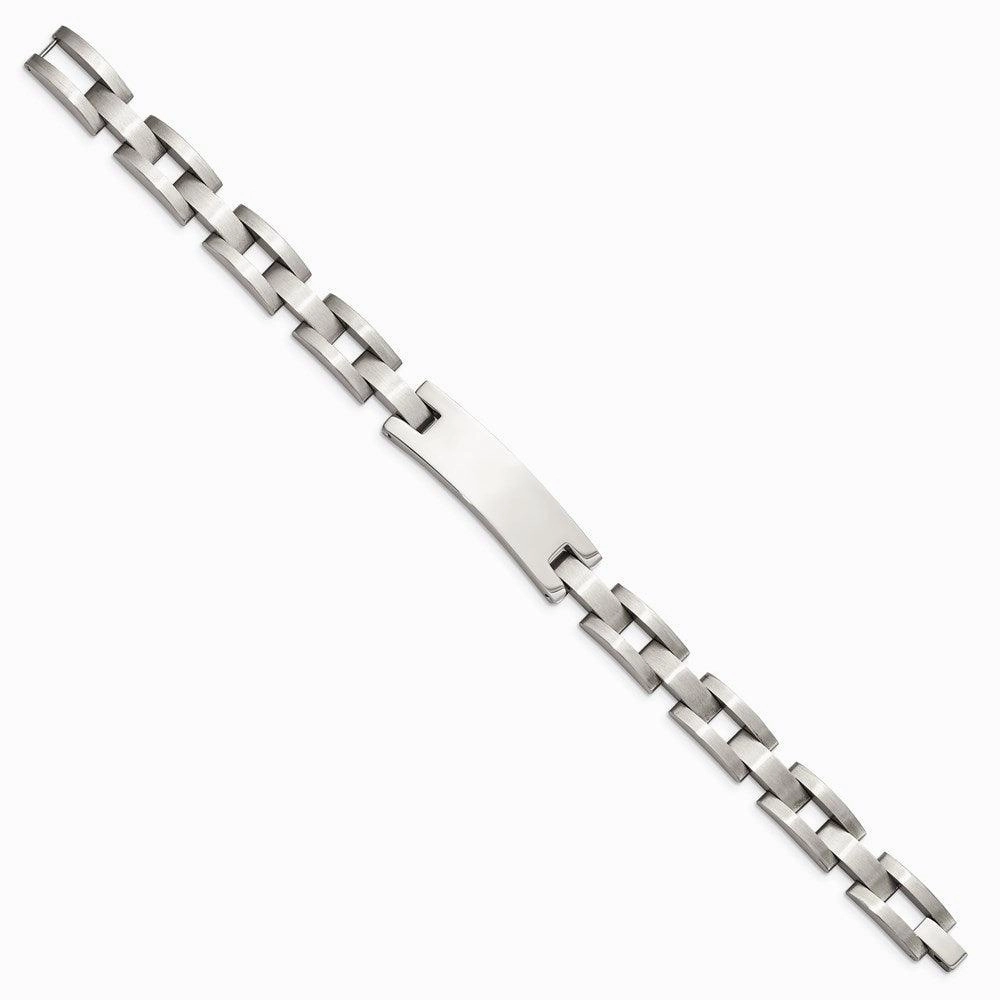 Stainless Steel Brushed and Polished ID 9.25in Bracelet