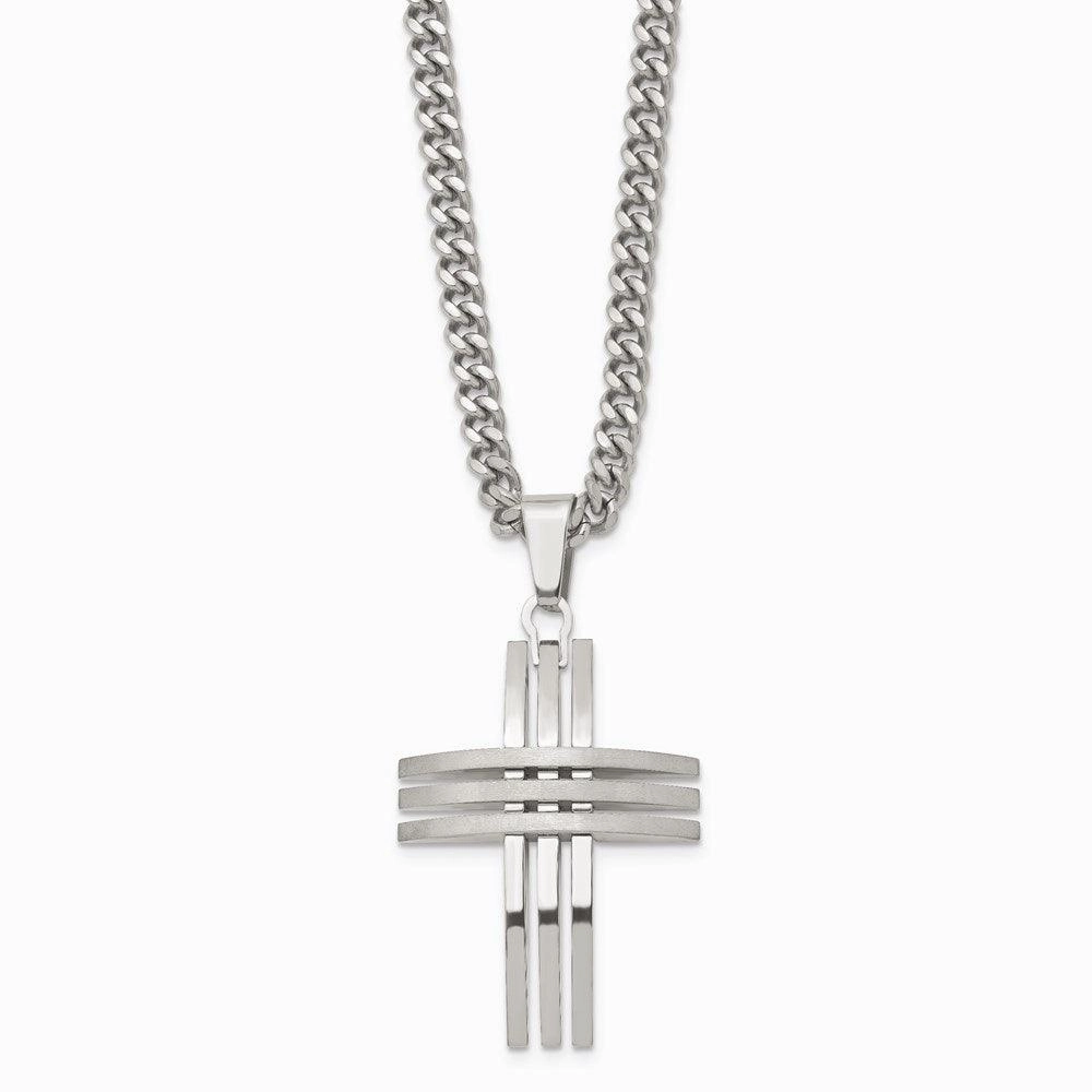 Stainless Steel Cross Necklace