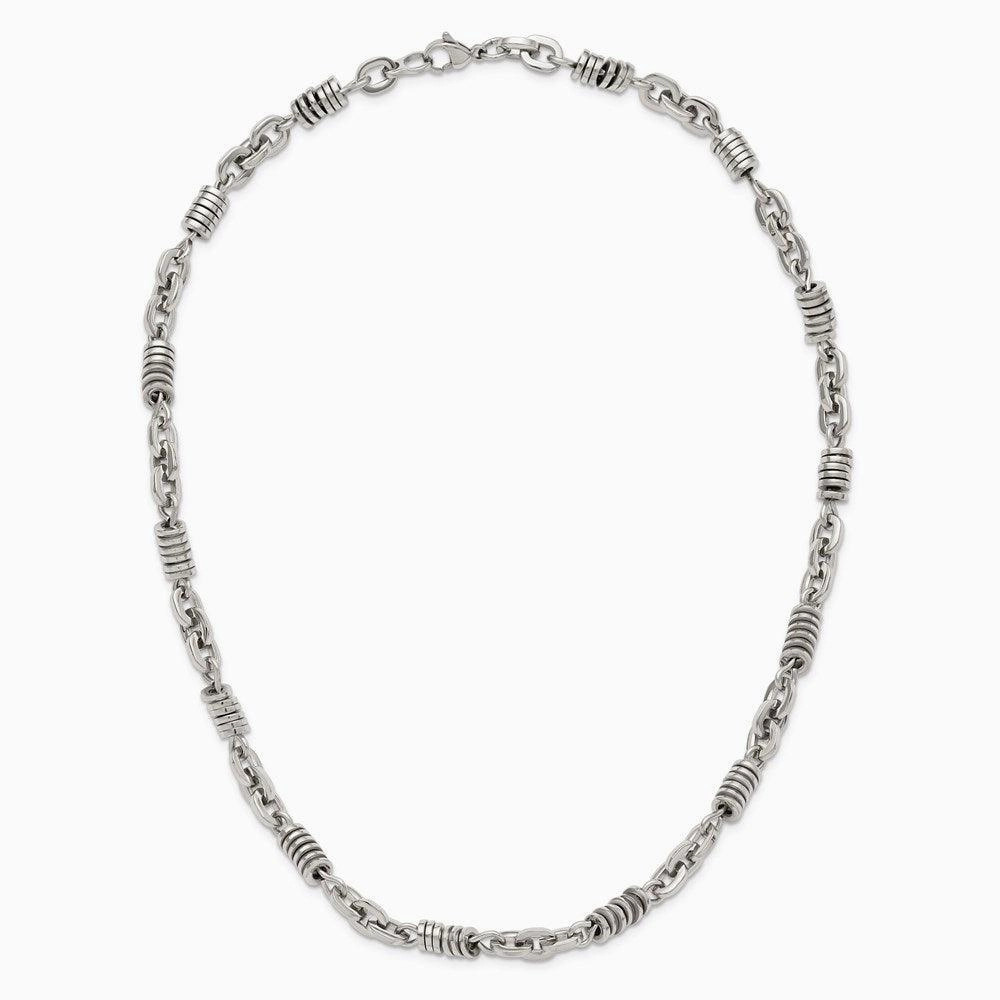 Stainless Steel Polished 20in Necklace