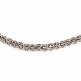 Stainless Steel Polished 24in Necklace