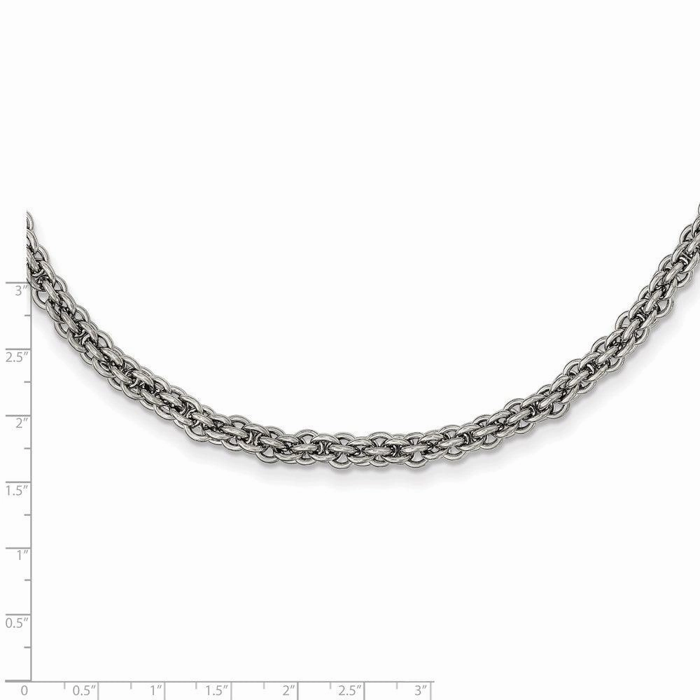 Stainless Steel Polished 24in Necklace