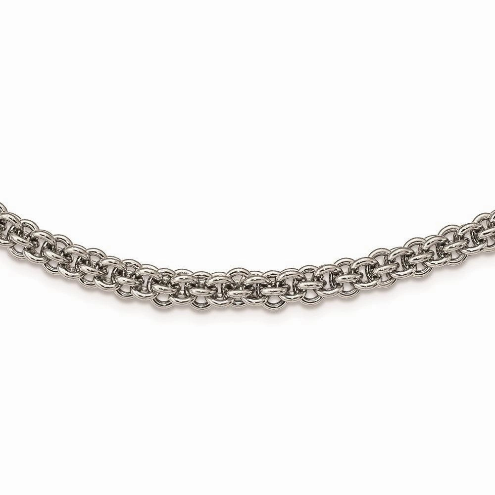 Stainless Steel Polished 24in Necklace