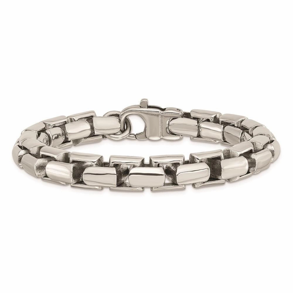 Stainless Steel Polished 8.5in Bracelet
